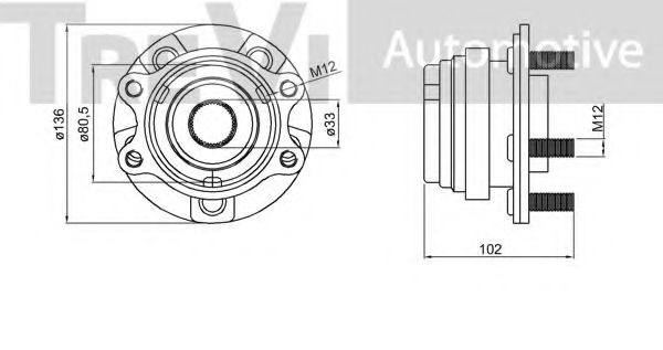 TREVI AUTOMOTIVE WB2322