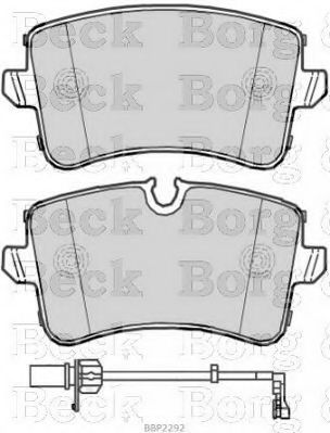 BORG & BECK BBP2292