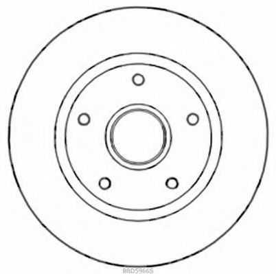 BORG & BECK BBD5966S