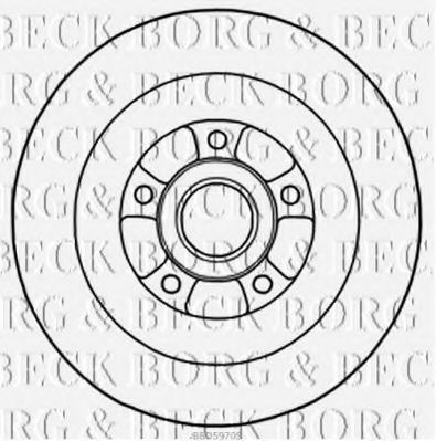 BORG & BECK BBD5970S