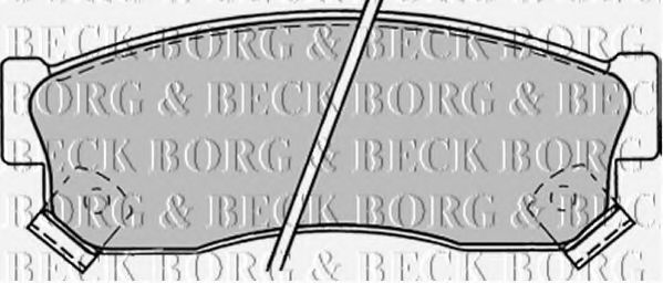 BORG & BECK BBP1244