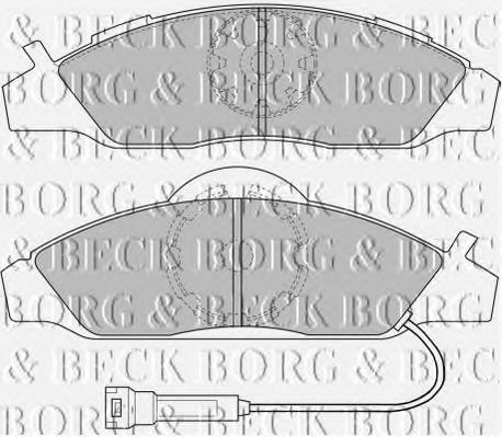 BORG & BECK BBP1633