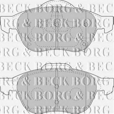 BORG & BECK BBP1857