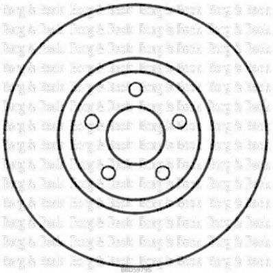 BORG & BECK BBD5979S