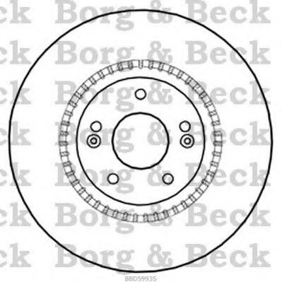 BORG & BECK BBD5993S