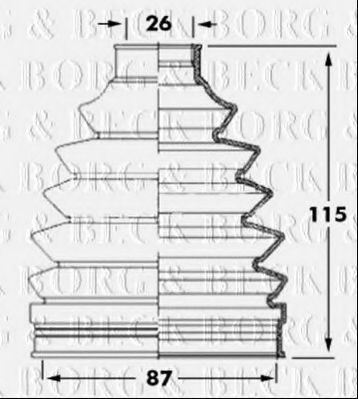 BORG & BECK BCB6049