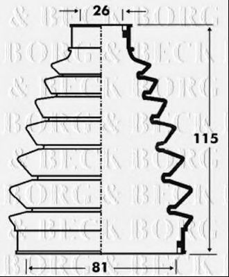 BORG & BECK BCB6075