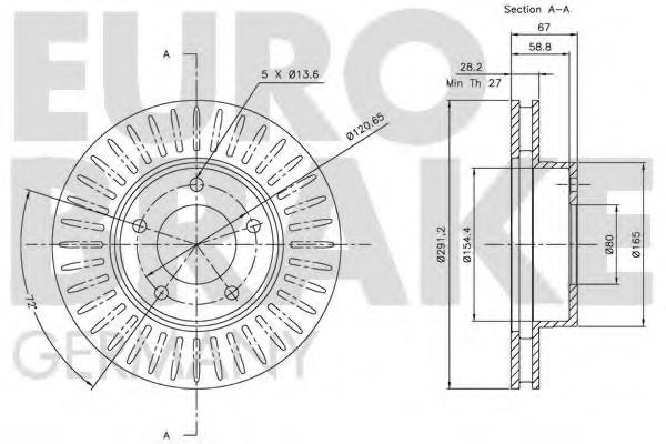 EUROBRAKE 5815201220