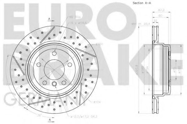 EUROBRAKE 58152015106