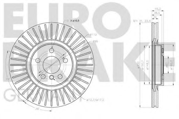 EUROBRAKE 58152015115