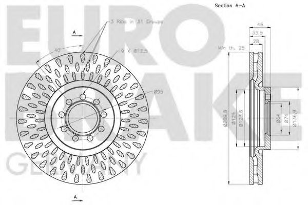 EUROBRAKE 5815202357