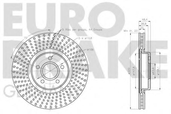 EUROBRAKE 5815202592