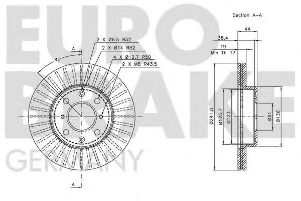 EUROBRAKE 5815202612