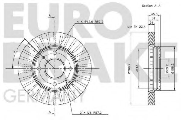 EUROBRAKE 5815203008