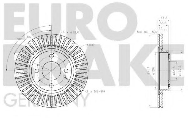 EUROBRAKE 5815203087
