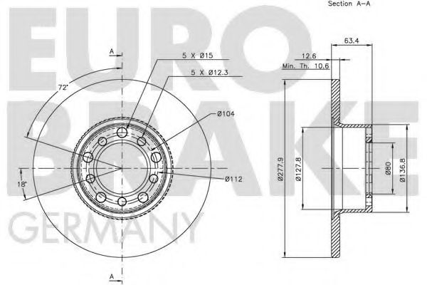 EUROBRAKE 5815203304