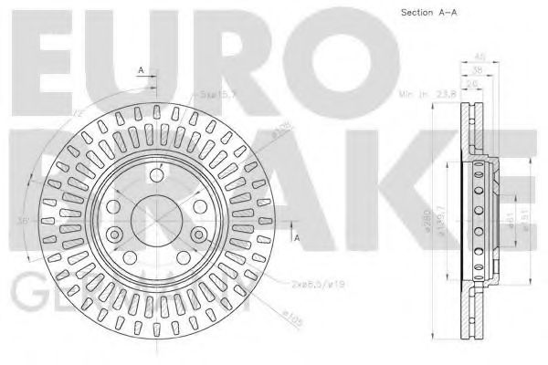 EUROBRAKE 58152033122