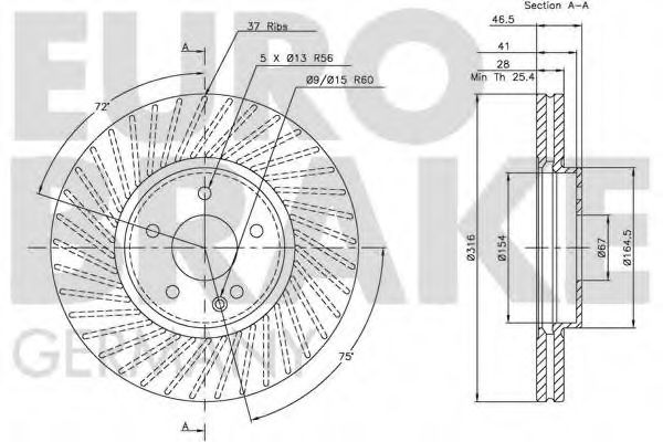 EUROBRAKE 5815203343