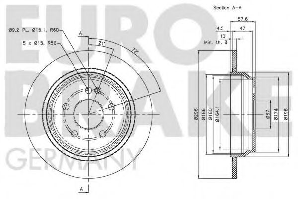 EUROBRAKE 5815203376