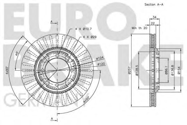 EUROBRAKE 5815203401