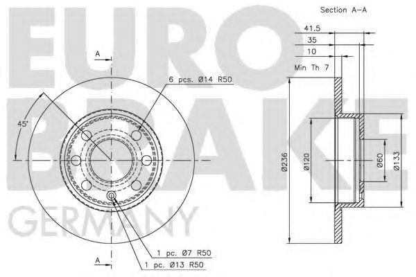 EUROBRAKE 5815203605
