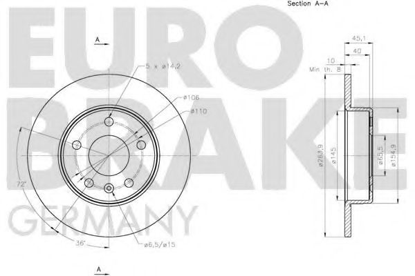 EUROBRAKE 5815203674