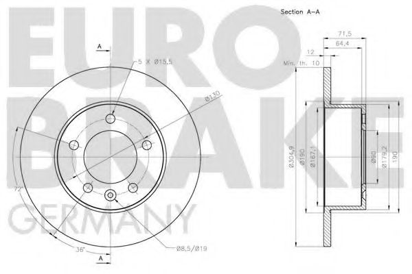 EUROBRAKE 5815203977