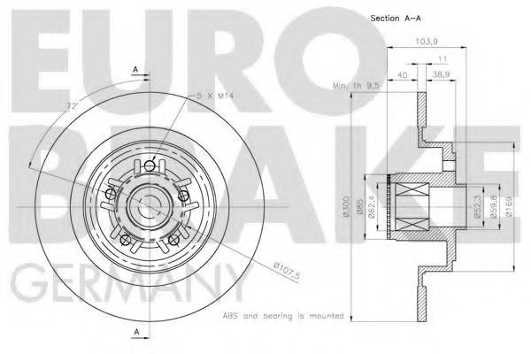 EUROBRAKE 5815203986