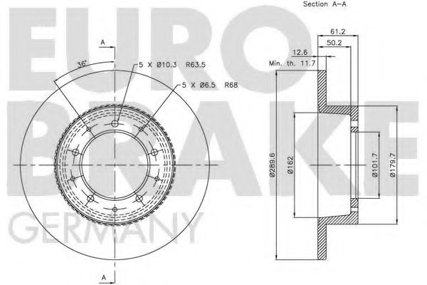 EUROBRAKE 5815204002