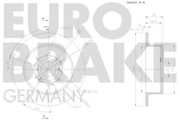EUROBRAKE 58152045144