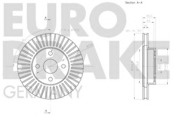 EUROBRAKE 58152045163