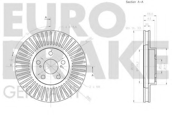 EUROBRAKE 58152045164