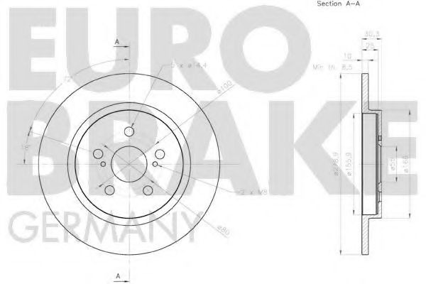 EUROBRAKE 58152045172