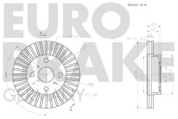 EUROBRAKE 58152045174