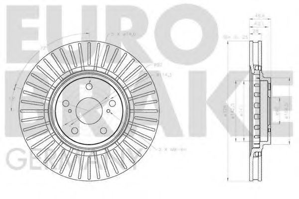 EUROBRAKE 58152045176