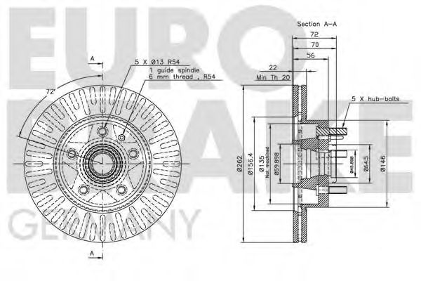 EUROBRAKE 5815204812