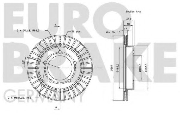 EUROBRAKE 5815205207