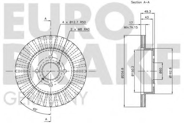 EUROBRAKE 5815205211