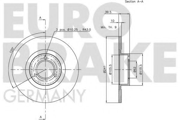 EUROBRAKE 5815209901