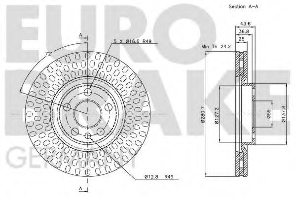 EUROBRAKE 5815209942