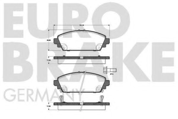 EUROBRAKE 5502222629