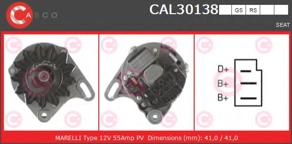 CASCO CAL30138GS
