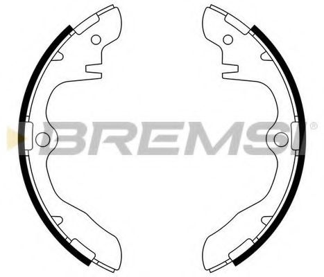 BREMSI GF0782