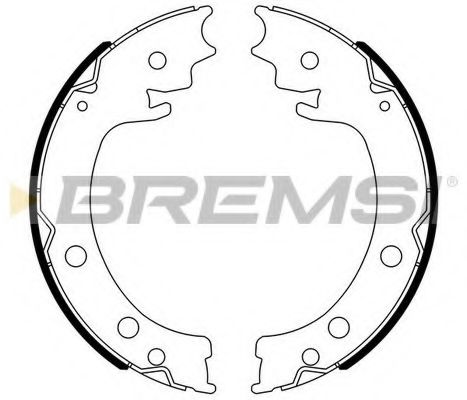 BREMSI GF0908