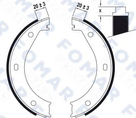 FOMAR Friction FO 0423