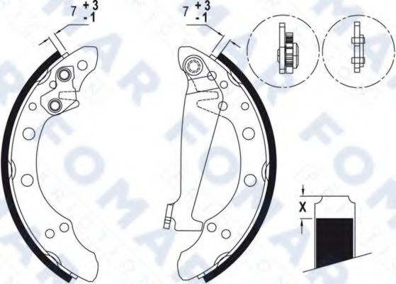 FOMAR Friction FO 0571