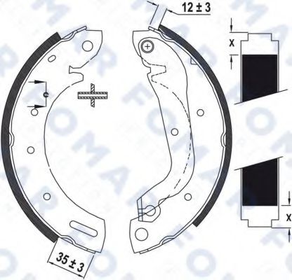 FOMAR Friction FO 9036