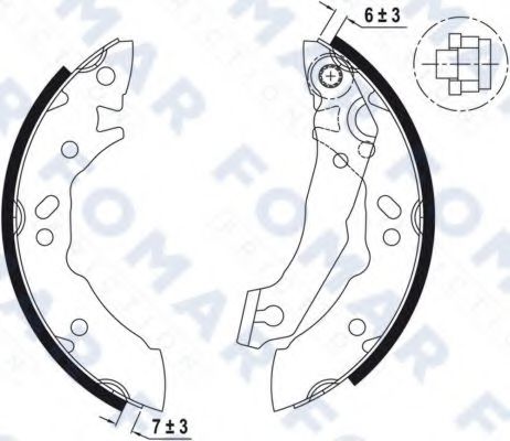 FOMAR Friction FO 9042