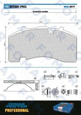 FOMAR Friction FO 917581