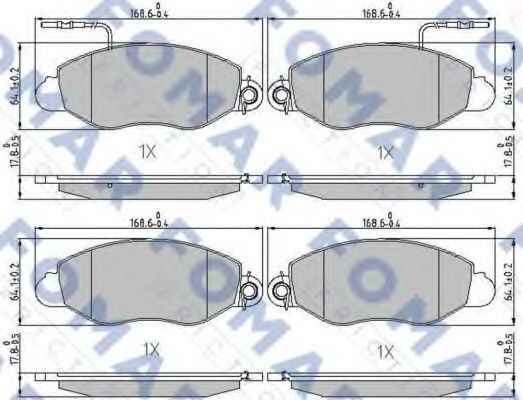 FOMAR Friction FO 239681